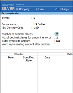 Mistake to avoid while Update the Currency Masters for Export Transactions